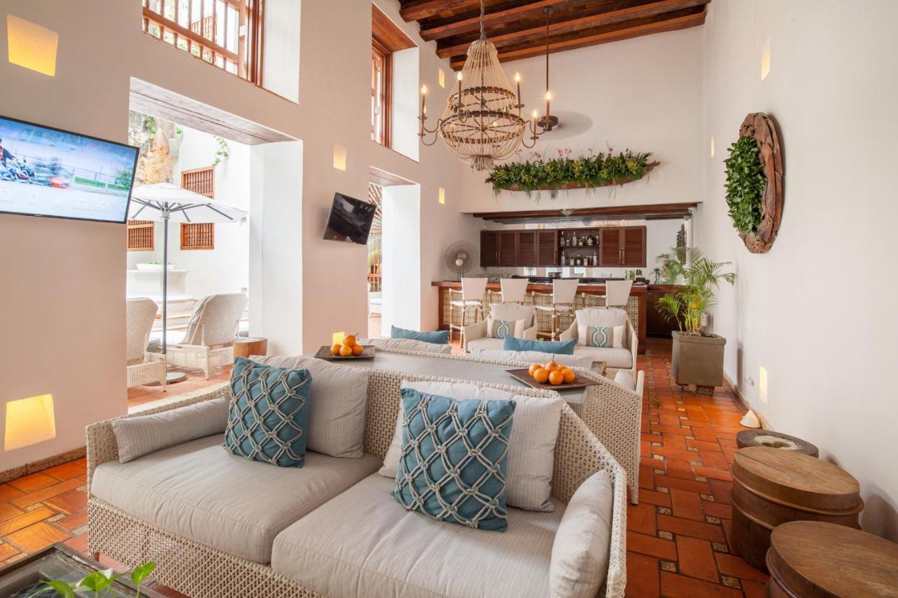 Hotel Casa San Agustin Cartagena Esterno foto